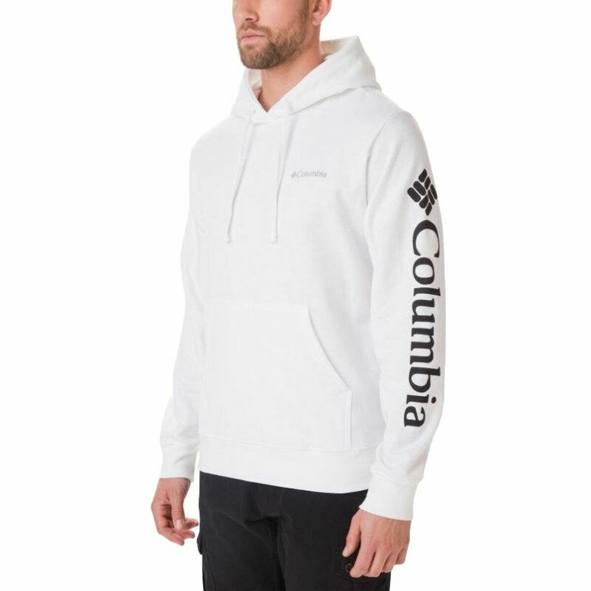 Herenhoodie Columbia Viewmont II Wit