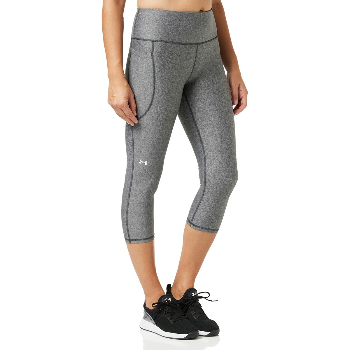 Sportleggings voor Dames Under Armour Grijs S