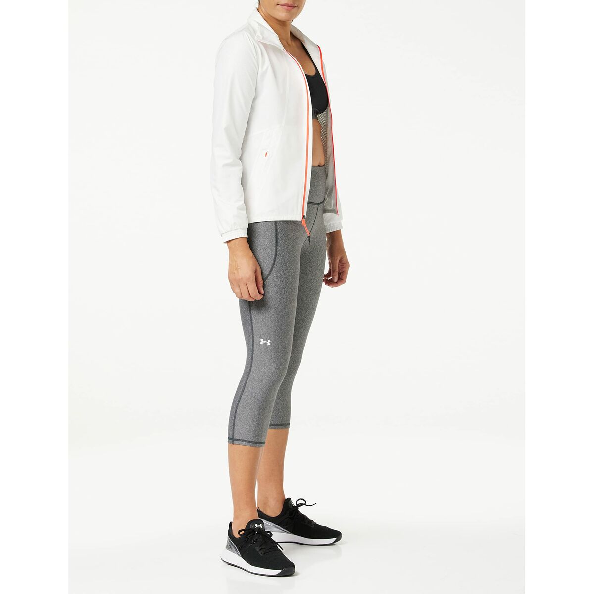 Sportleggings voor Dames Under Armour Grijs S