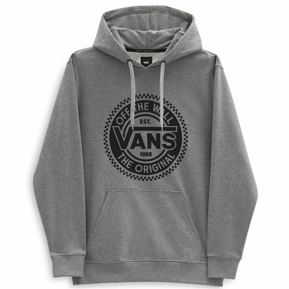 Herenhoodie Vans Big Chest Lock Up Lichtgrijs