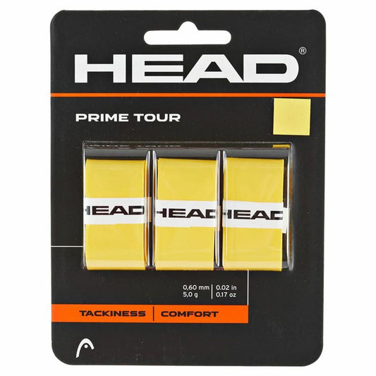 Overgrip Tenis  Head Prime Tour 3Pack Geel Multicolour