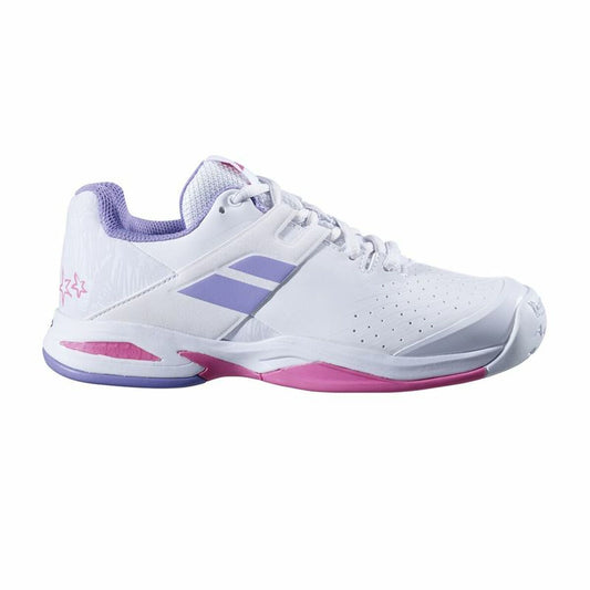 Kinder Tennisschoenen Babolat Prop All Court Wit Vrouw