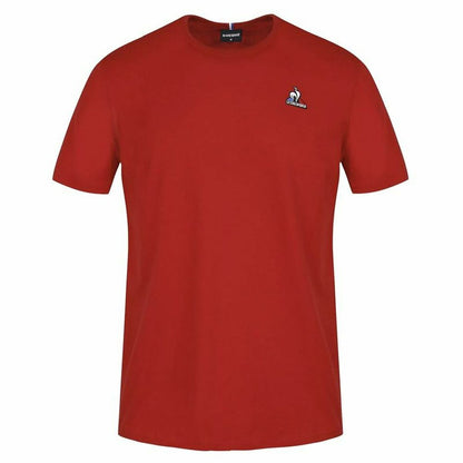 Heren-T-Shirt met Korte Mouwen Le coq sportif Essentiels N°3 Rood