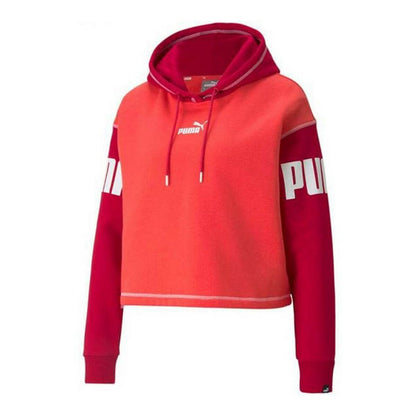 Hoodie Puma Power Fl Rood