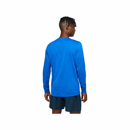 Heren-T-Shirt met Lange Mouwen Asics Core SS Top Blauw