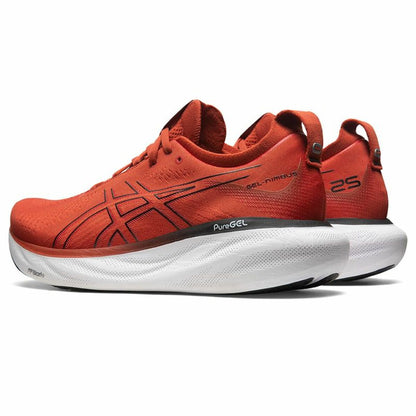 Hardloopschoenen voor Volwassenen Asics Gel-Nimbus 25 Oranje Mannen