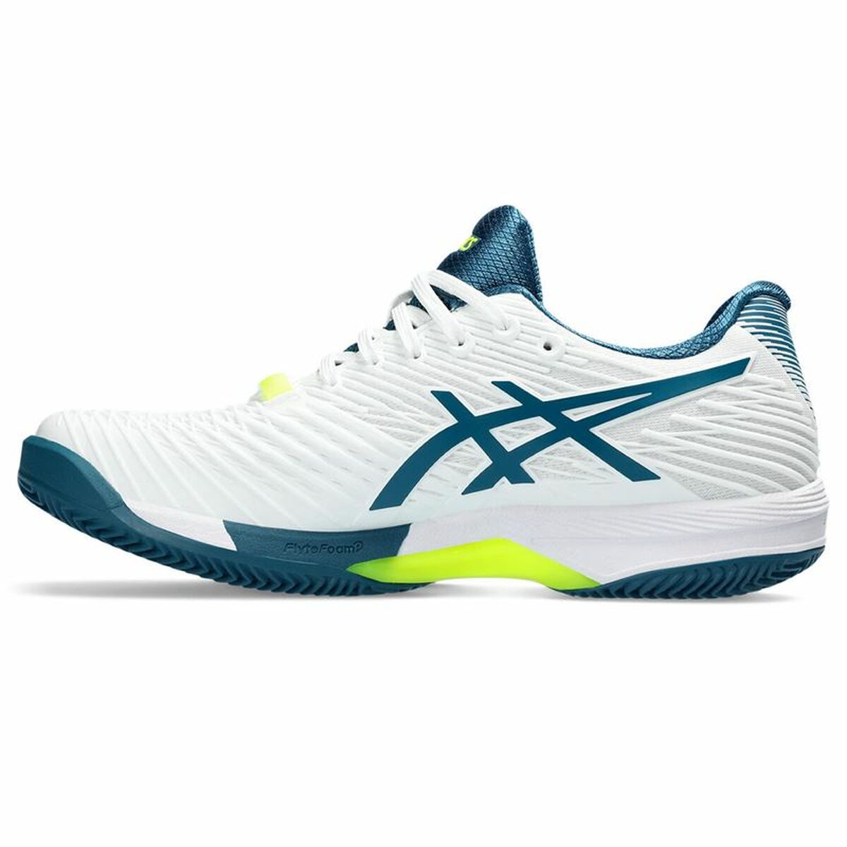 Heren Tennisschoenen Asics Solution Speed Ff 2 Clay Wit Mannen