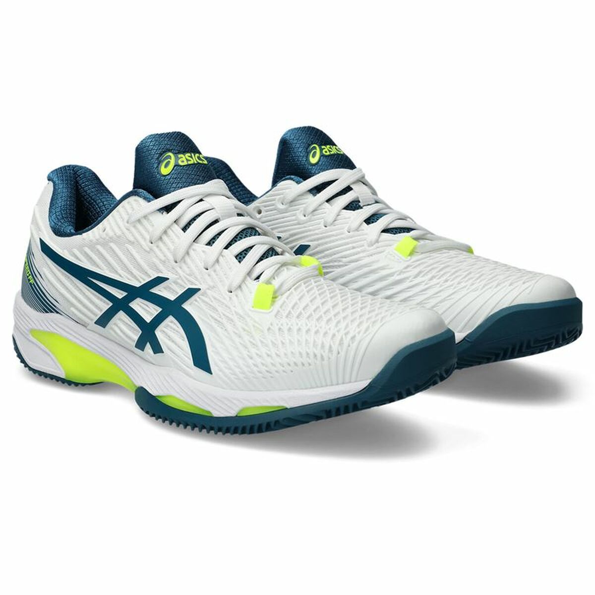 Heren Tennisschoenen Asics Solution Speed Ff 2 Clay Wit Mannen