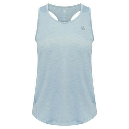 Tank Top Dames Dare 2b Agleam Wit Licht Blauw