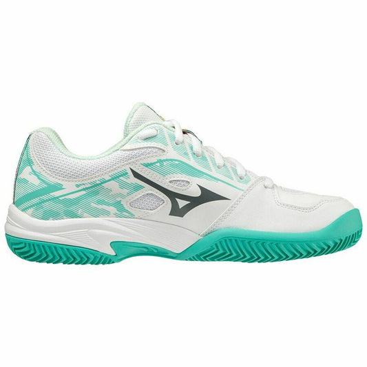 Dames Tennisschoenen Mizuno Break Shot 3 CC Wit