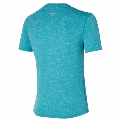 Heren-T-Shirt met Korte Mouwen Mizuno Core Tee Turkoois