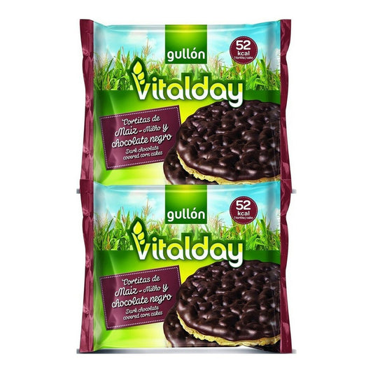 Mexicaanse tortillas Gullón Vitalday Chocolate Negro (100 g)