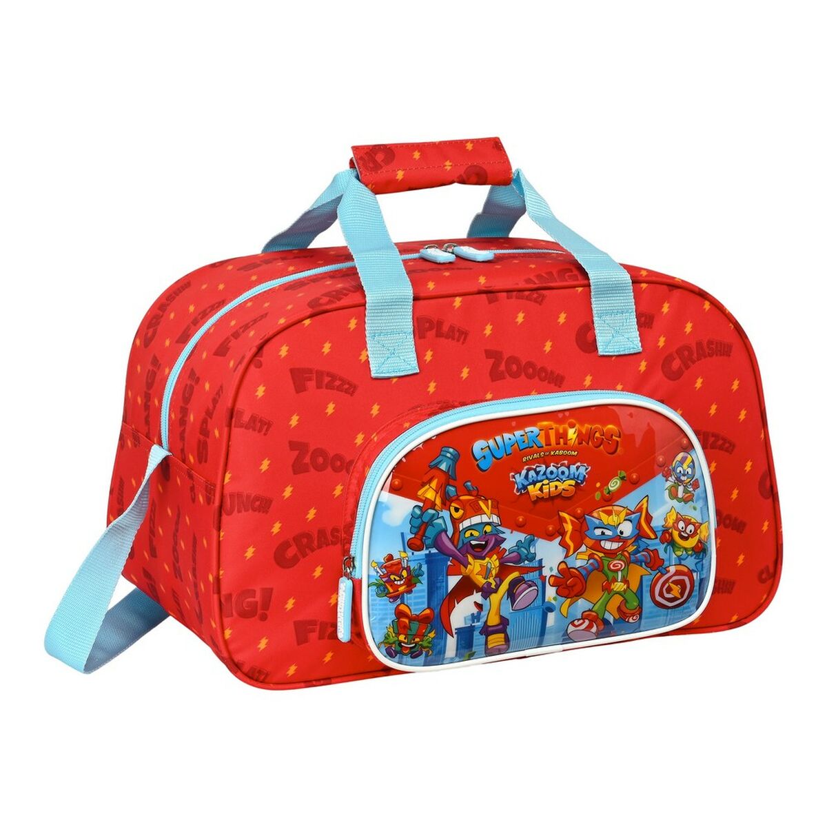 Sporttas SuperThings Kazoom Kids Rood Licht Blauw (40 x 24 x 23 cm)