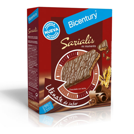 Energiereep Bicentury Sarialis Melkchocolade Ontbijtgranen (6 uds)