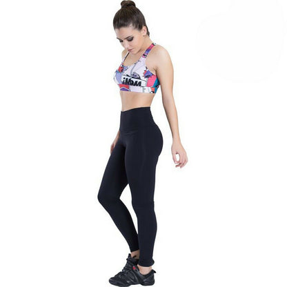 Sportleggings voor Dames Happy Dance Zwart