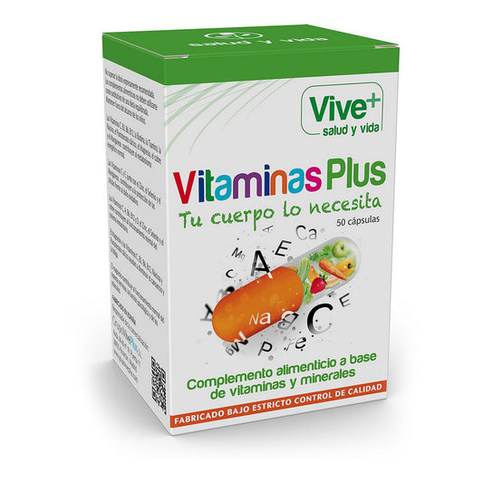 Vitamines Plus Vive+ (50 uds)