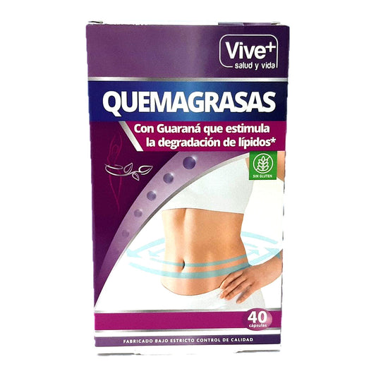 Vetverbrandend Vive+ Guaraná (40 uds)