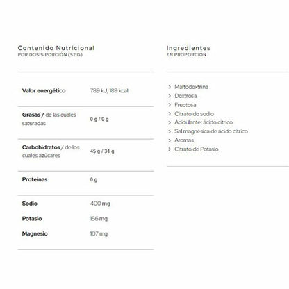 Energiedrank Carbofuel Santa Madre 710-02 Oranje