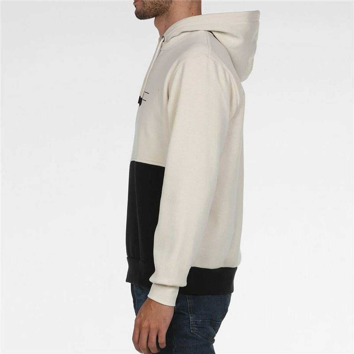 Herenhoodie John Smith Simil Beige