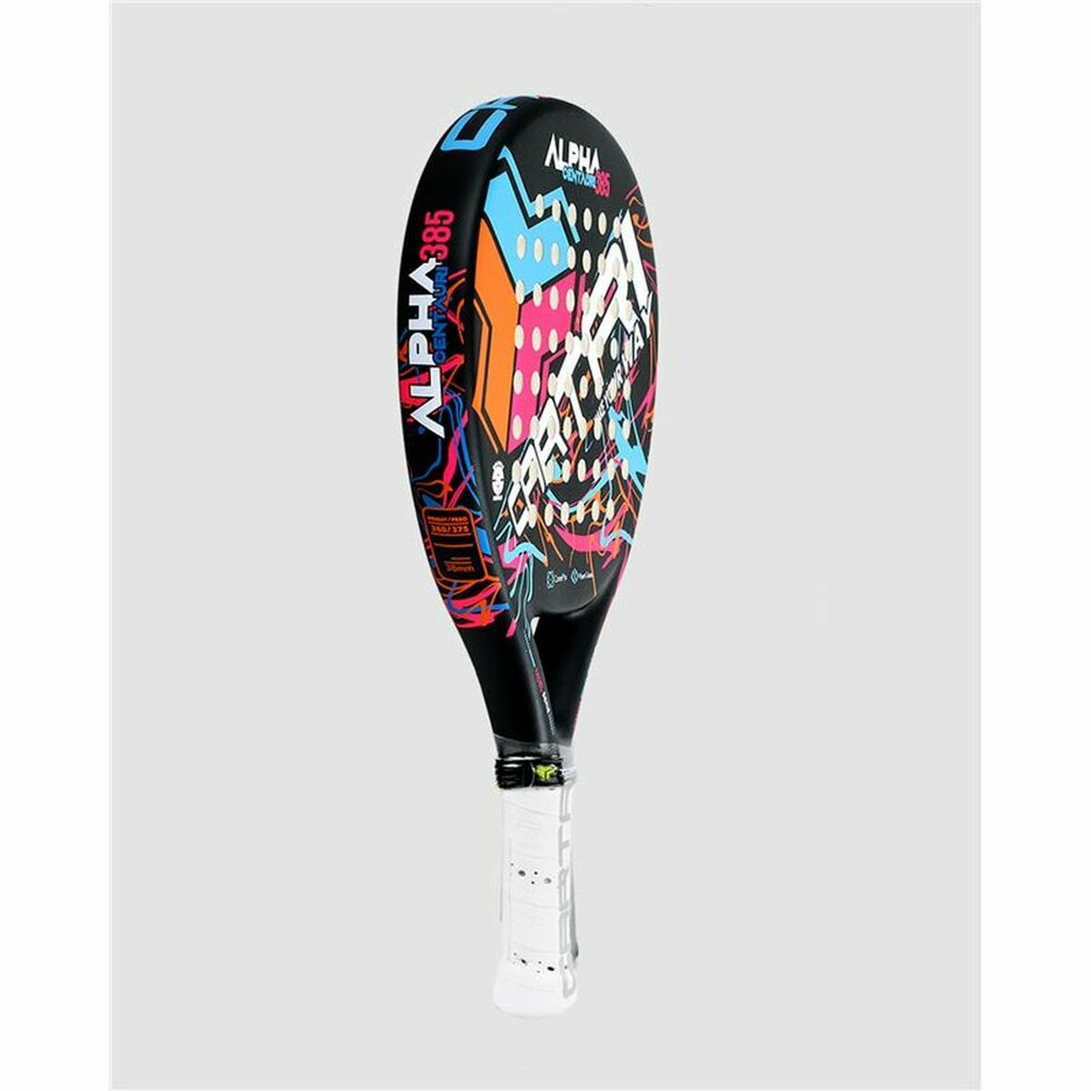 Padel Racket Alpha Centauri Cartri 385 Zwart