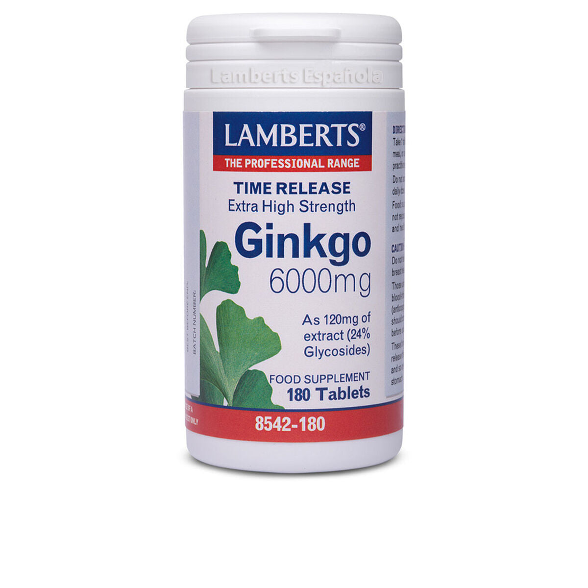 Capsules Lamberts Ginkgo (180 uds)